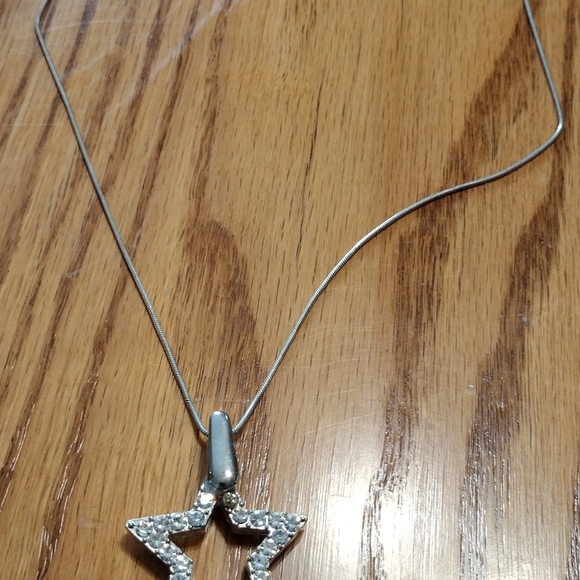 Sterling and cubic zirconia necklace - Picture 2 of 12